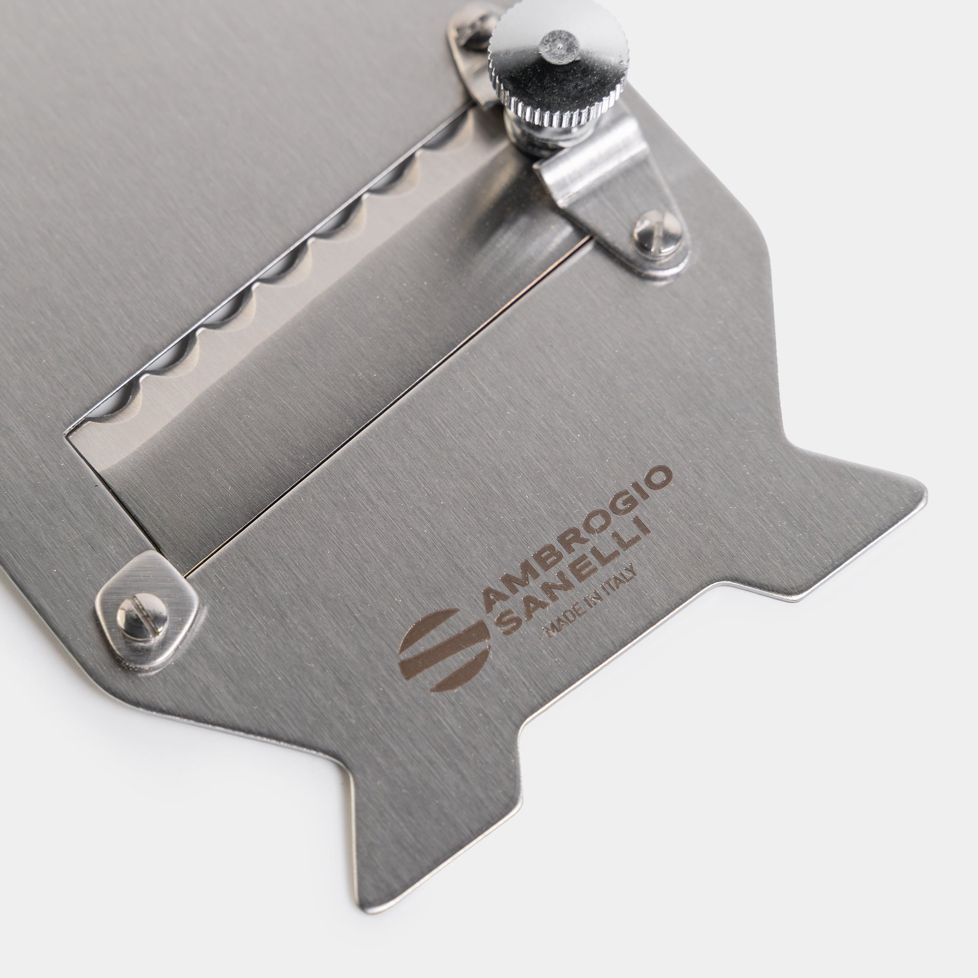 Laminador de trufa mango madera oscura