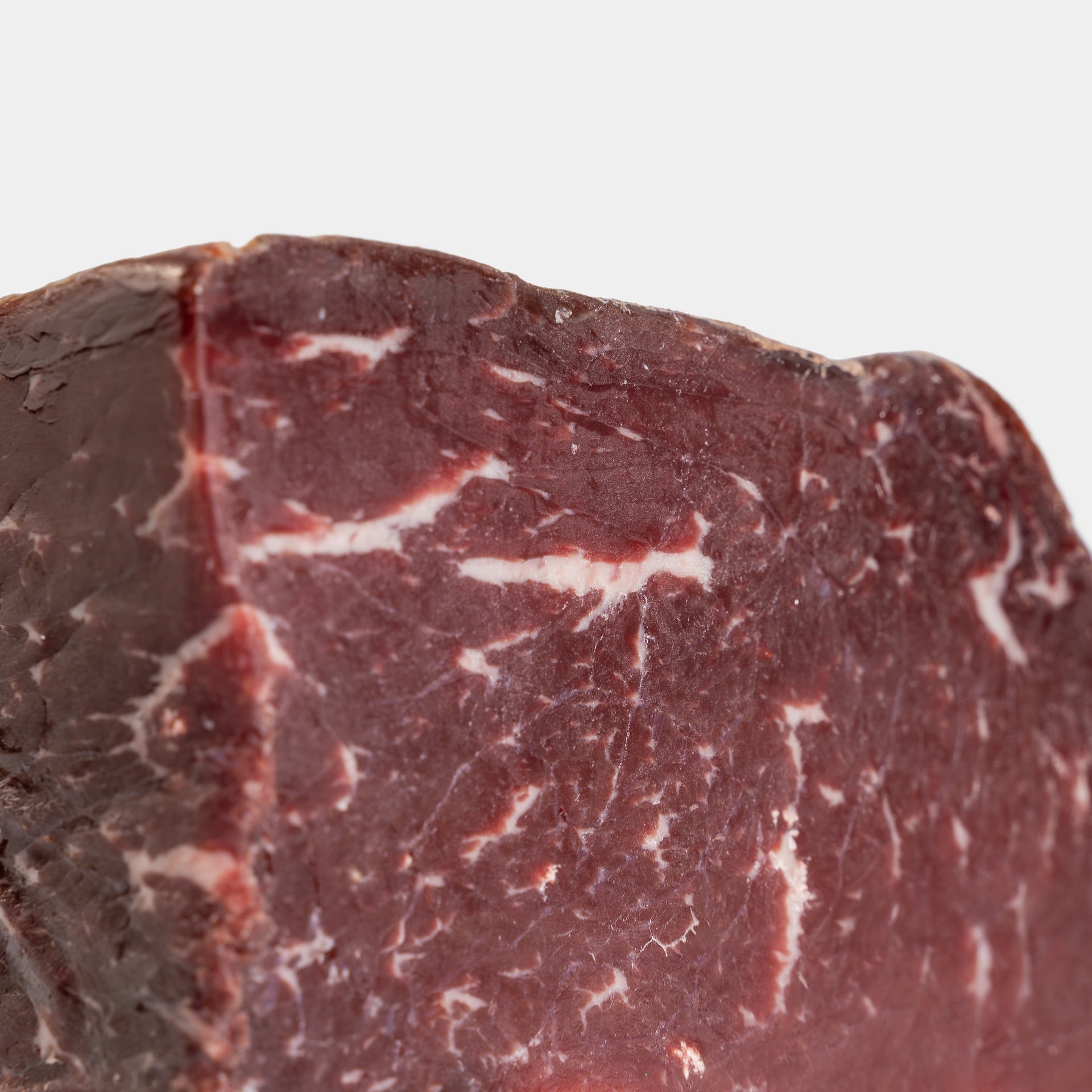 Dried salted beef from flank steak
