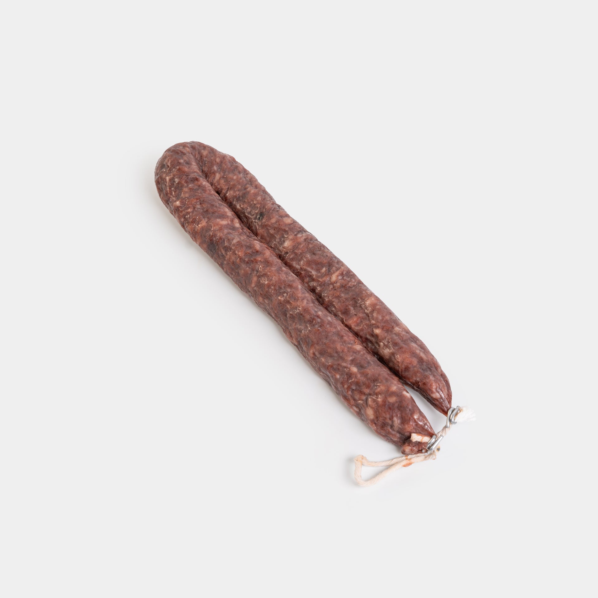 Homemade longaniza, vacuum-packed