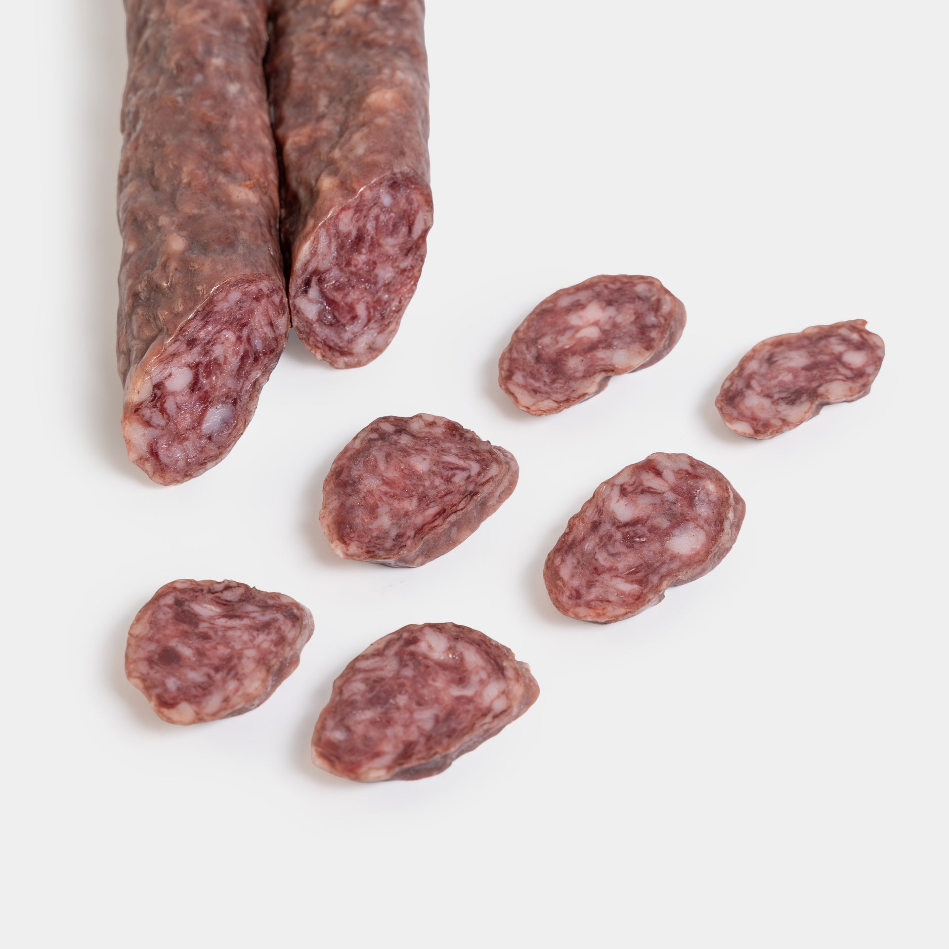 Homemade longaniza, vacuum-packed