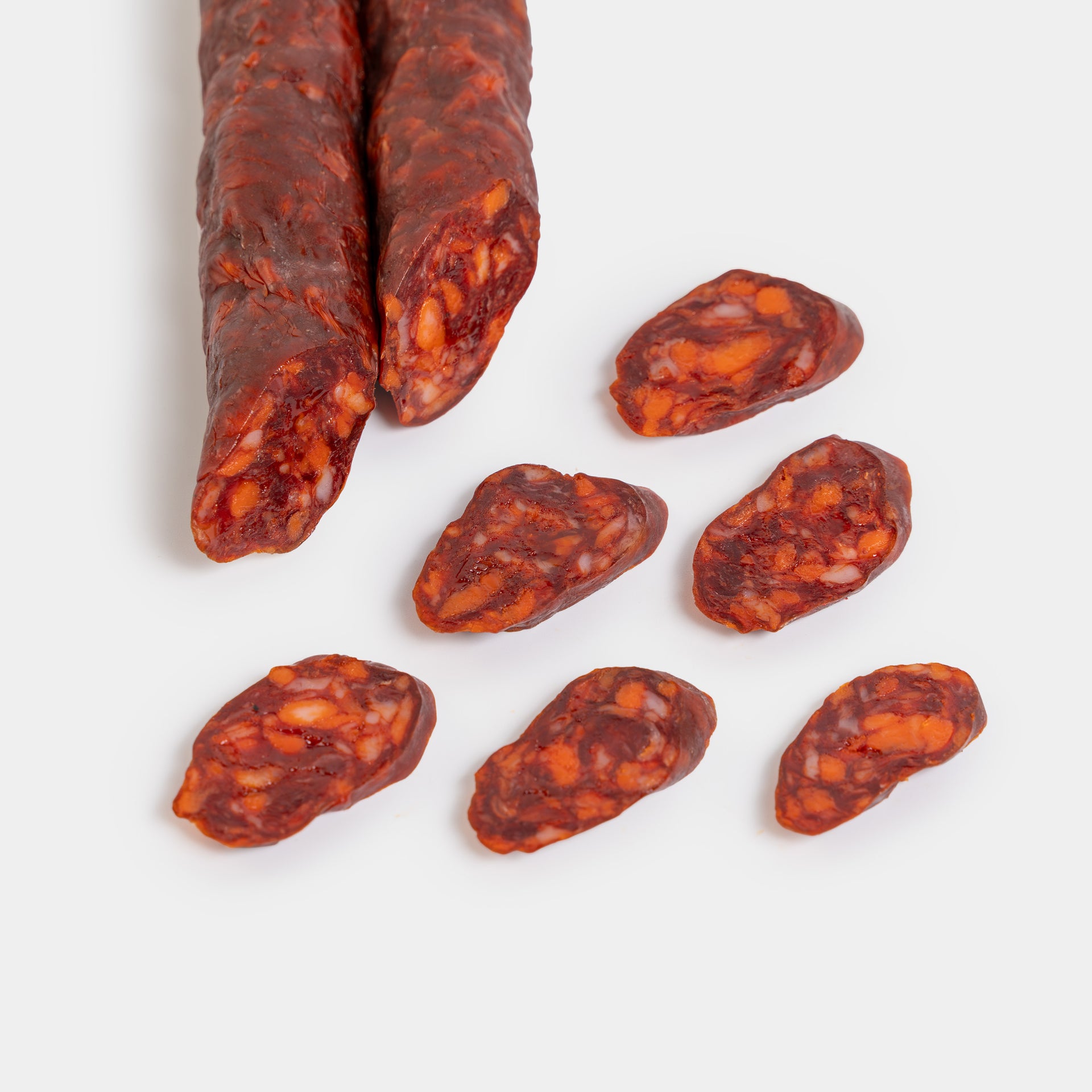 Empty spicy chorizo