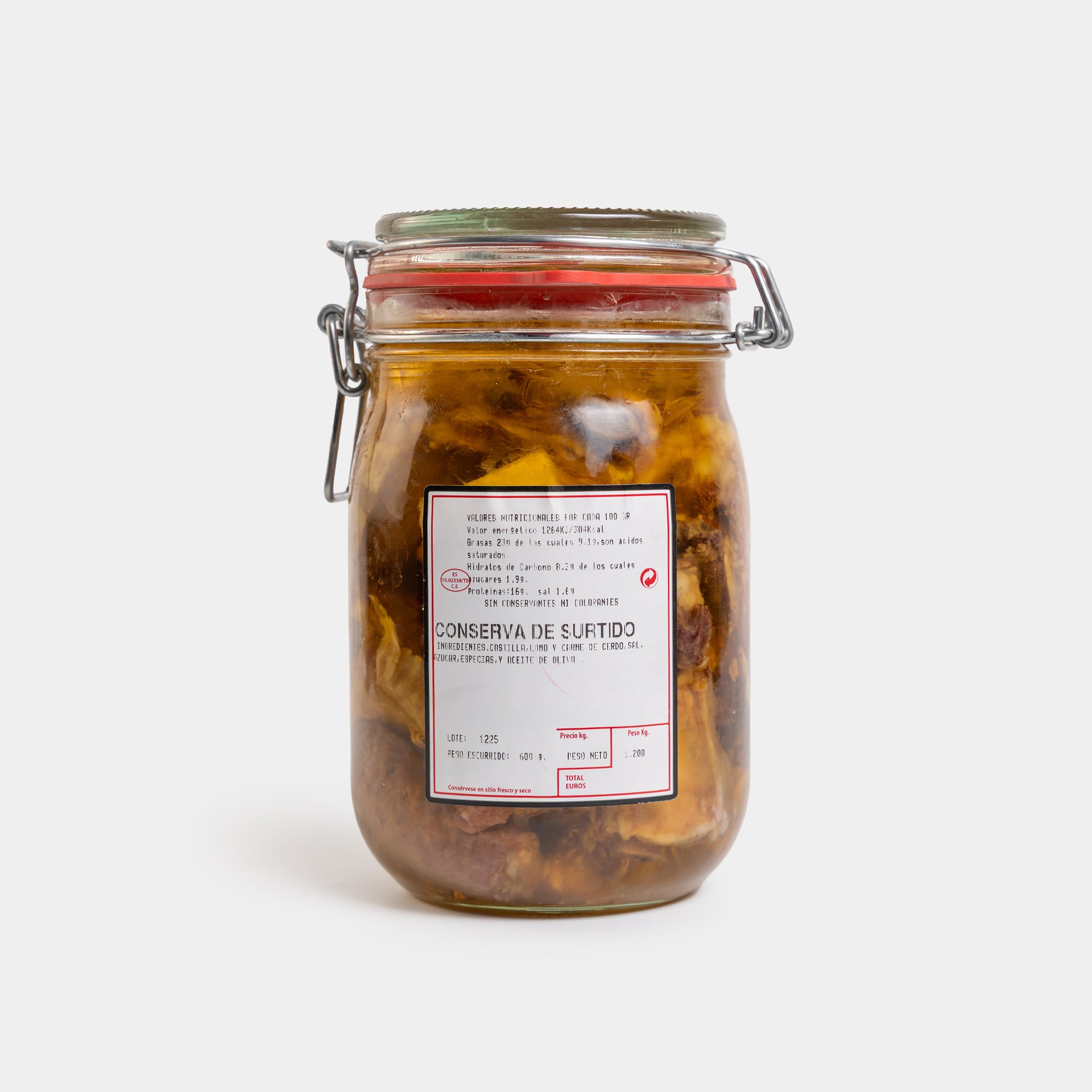 Assorted preserves