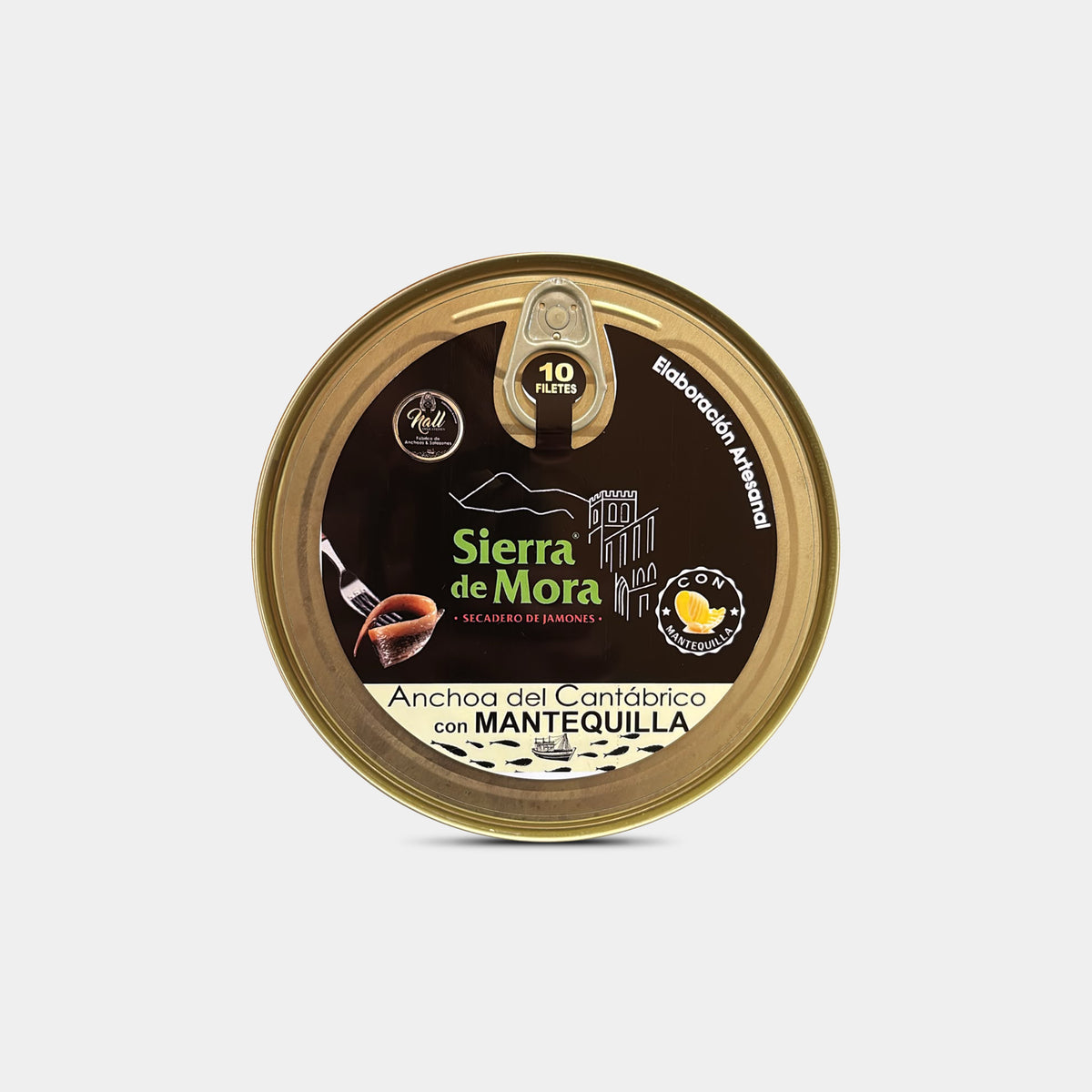 Anchoa del Cantábrico con Mantequilla